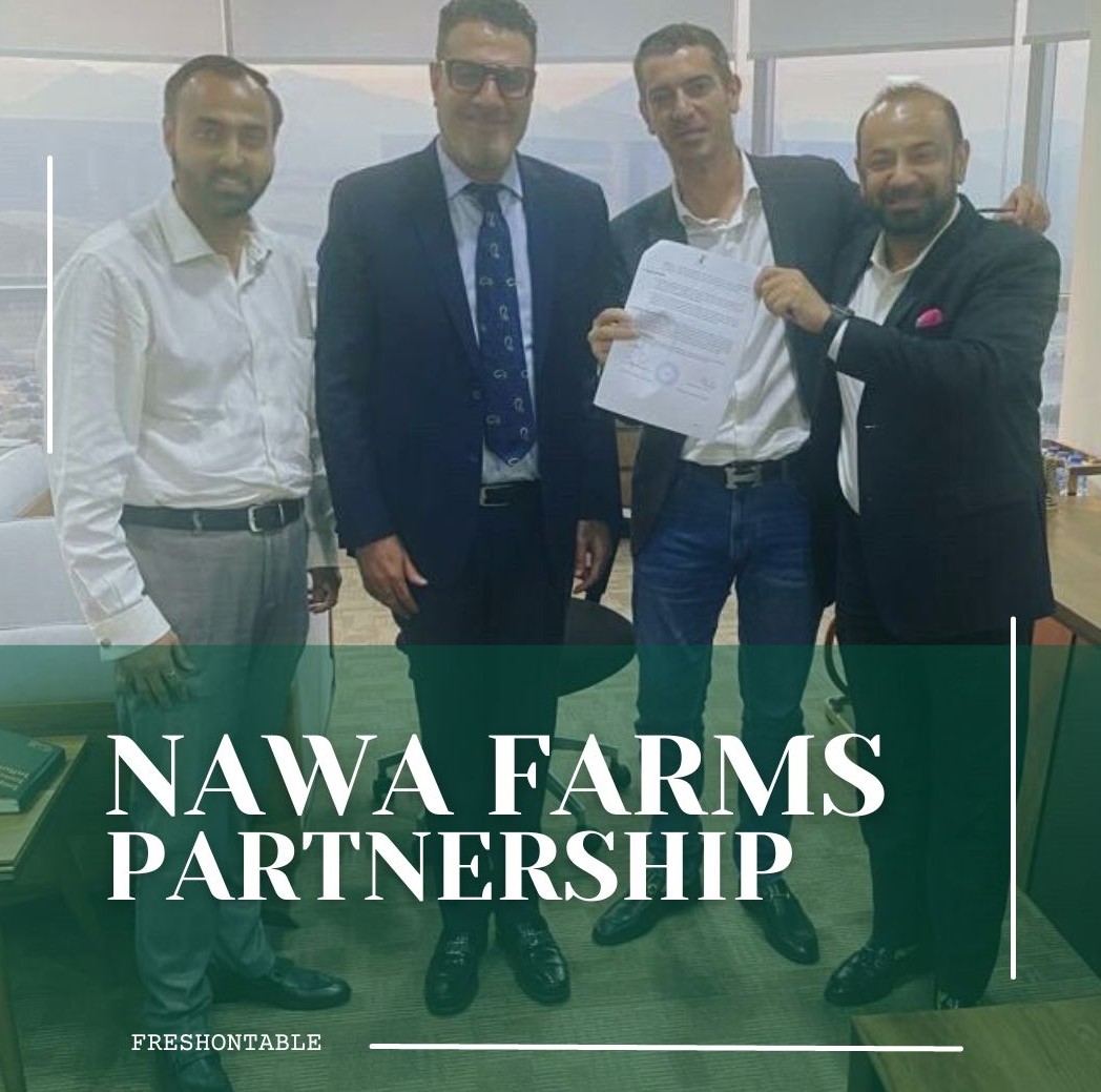 	Fresh on Table Strategic partnership with Nawa Farms 